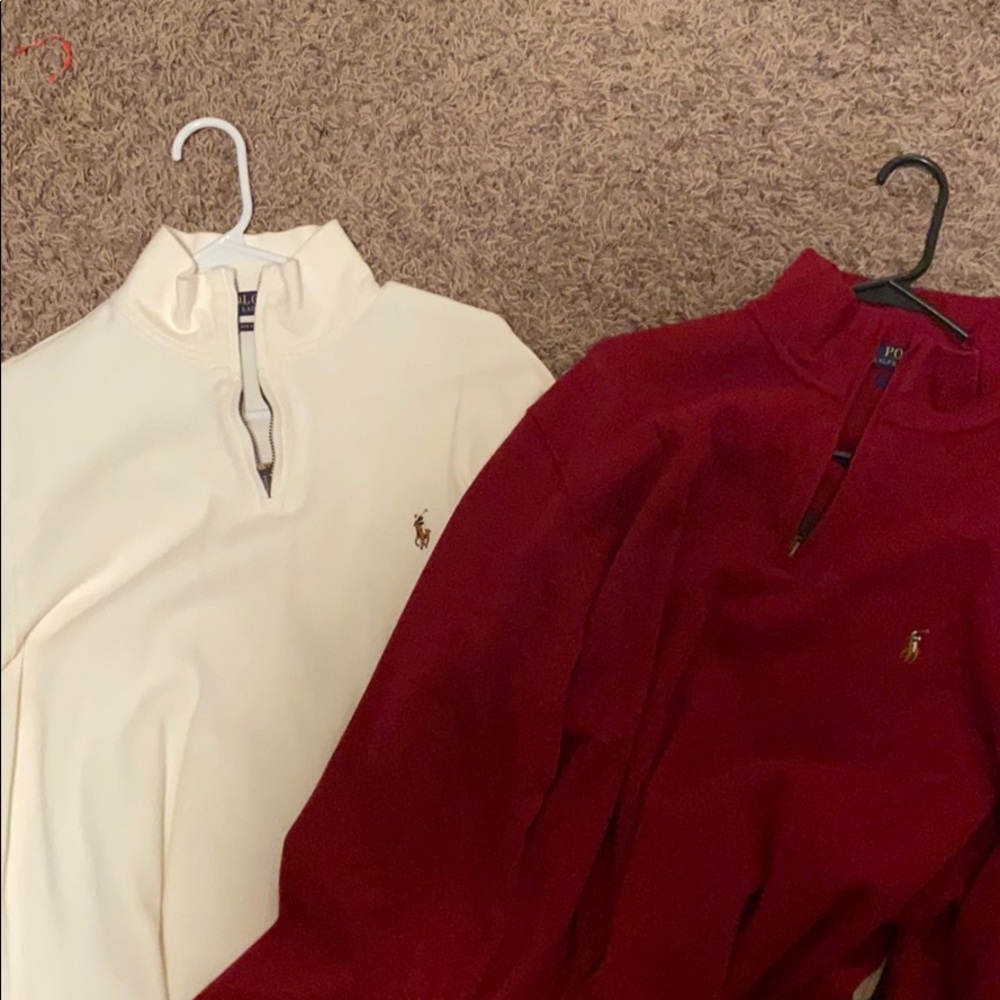 Polo Ralph Lauren 1/2 zips worn once